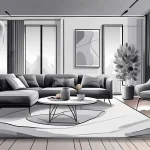 Сірий колір стін в інтер’єрі: 7 переваг та експертні поради