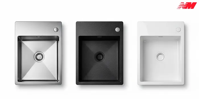 Порівняння матеріалів: нержавіюча сталь, граніт, кераміка Порівняння матеріалів кухонних мийок: нержавіюча сталь, граніт, кераміка