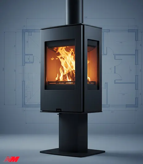 Розрахунок потужності дров'яної печі Дров'яна піч та розрахунок потужності під площу приміщення