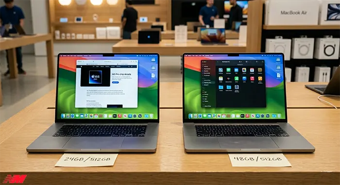 Вибір конфігурації MacBook Pro 16 — 24 або 48 ГБ RAM в авторизованому магазині
